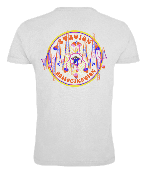 STATION HALLUCINATION | TRIPPY MUSHROOM | OVERSIZED TEE - Image 2