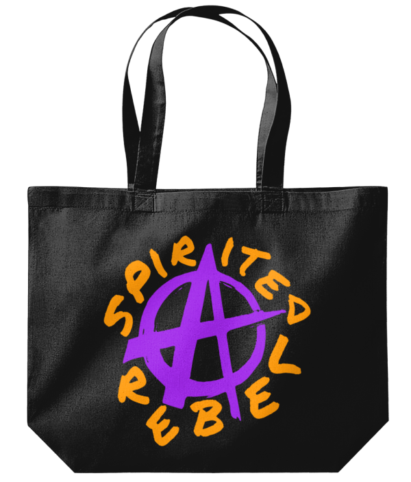SPIRITED REBEL | ANARCHY TOTE BAG - Image 2
