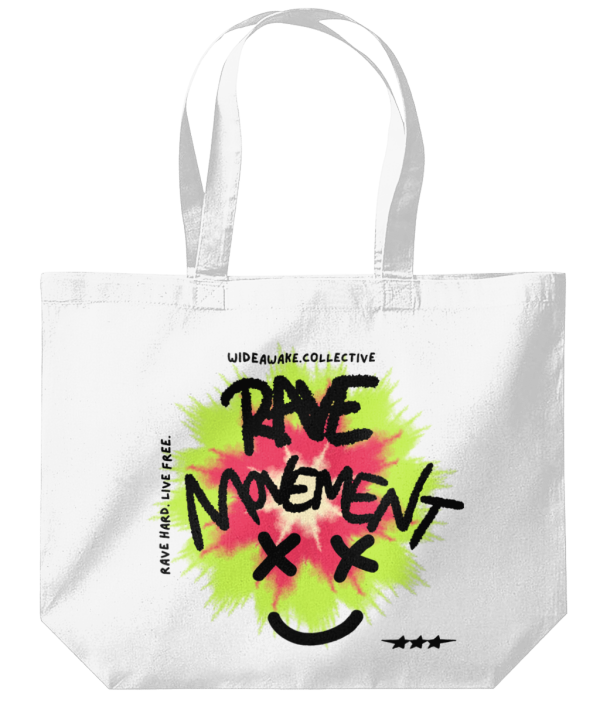 RAVE MOVEMENT | TIE DYE EFFECT TOTE
