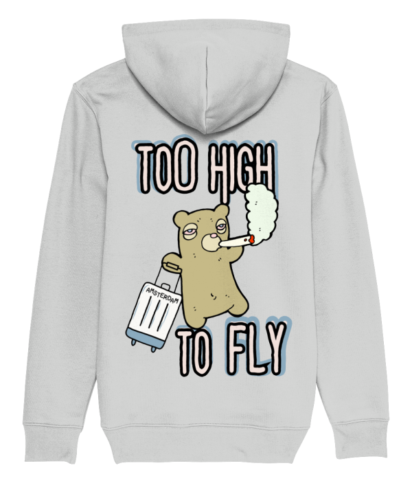 TOO HIGH TO FLY | GANGSTA GARMS | UNISEX HOODIE